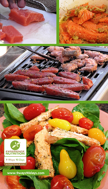 Salmon Grilling - Omega-3