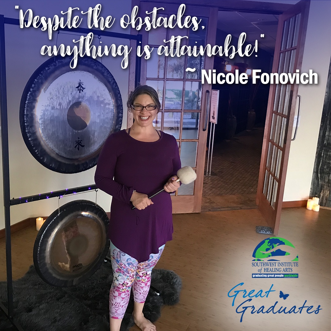 Nicole Fonovich SWIHA Great Graduate Yoga